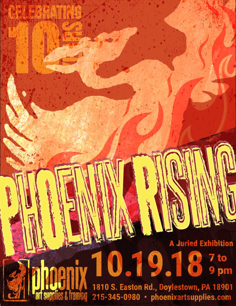 Phoenix Rising graphic design